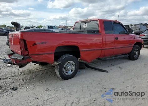 1998 Dodge Ram 2500 из США, поврежденный, VIN 1B7KC23D2WJ154416